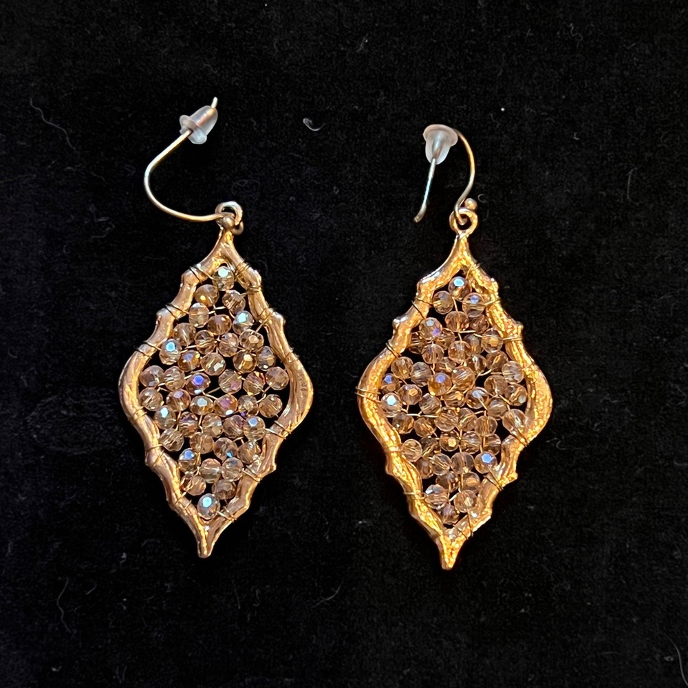 Hand Made Beaded Earrings